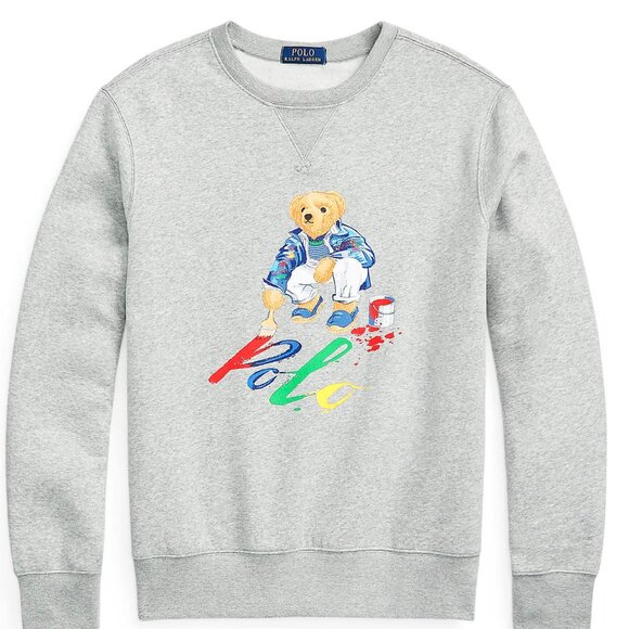 Polo Ralph Lauren Other - RALPH LAUREN POLO BEAR FLEECE SWEATSHIRT SIZE M